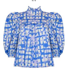 Hunter Bell Women's Sofia Top, Cobblestone Blue Size S